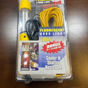 Fluorescent Work Light w/ Bonus 25’ 16/3 Extension Cord